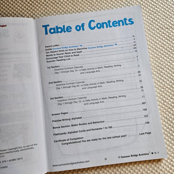 4/$25 Summer K-1 Bridge Activities - Learning Numbers and Letters - Picture 4 of 13